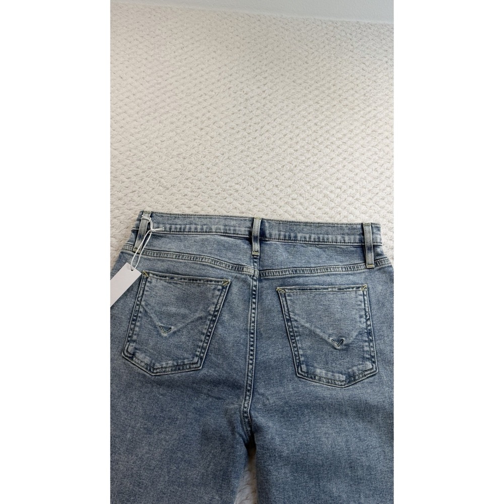 NWT Hudson Barbara High-Rise Bootcut Jean w/ Slit Hem Color caliber $195 Size 32 - Picture 9 of 10